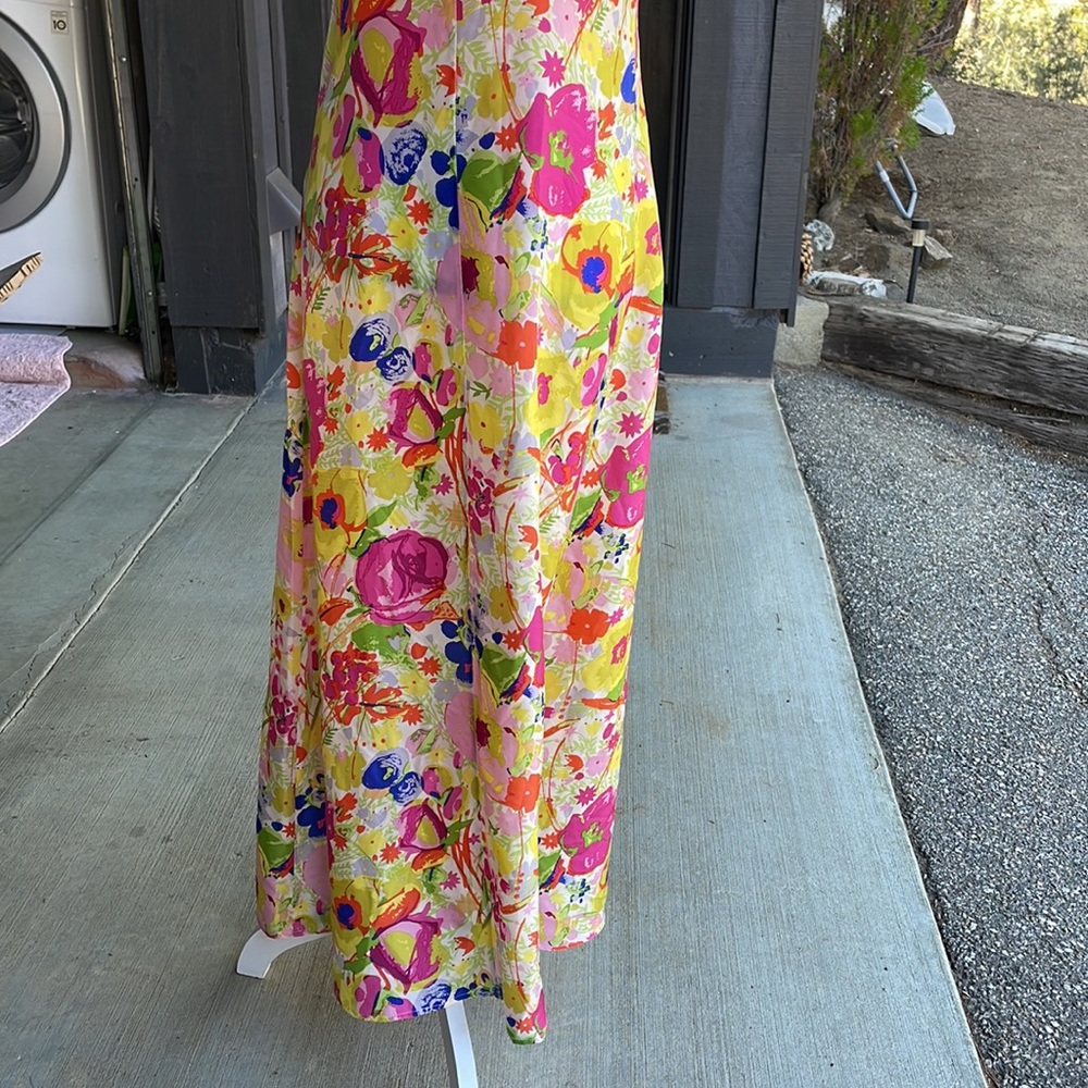 100% silk Anthropologie by B.B.Dakota  maxi dress new never worn. - Picture 10 of 13
